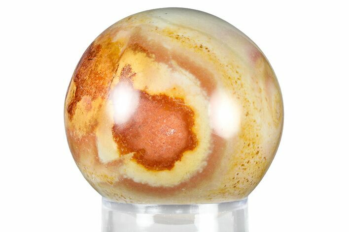 Polished Polychrome Jasper Sphere - Madagascar #376064